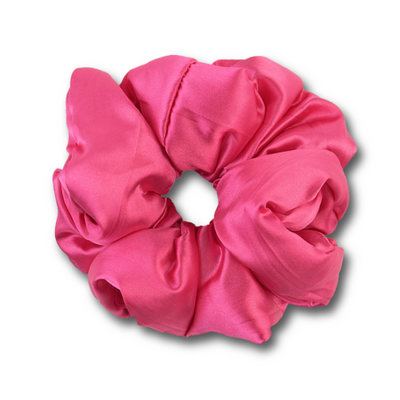 Grote Zijden Scrunchie Roze