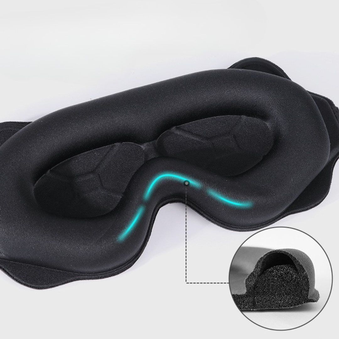 3D Sleep Mask Braun