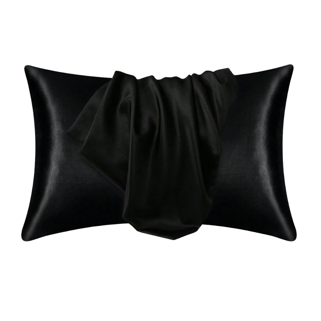 Silk Pillowcase Schwarz (51x76cm)