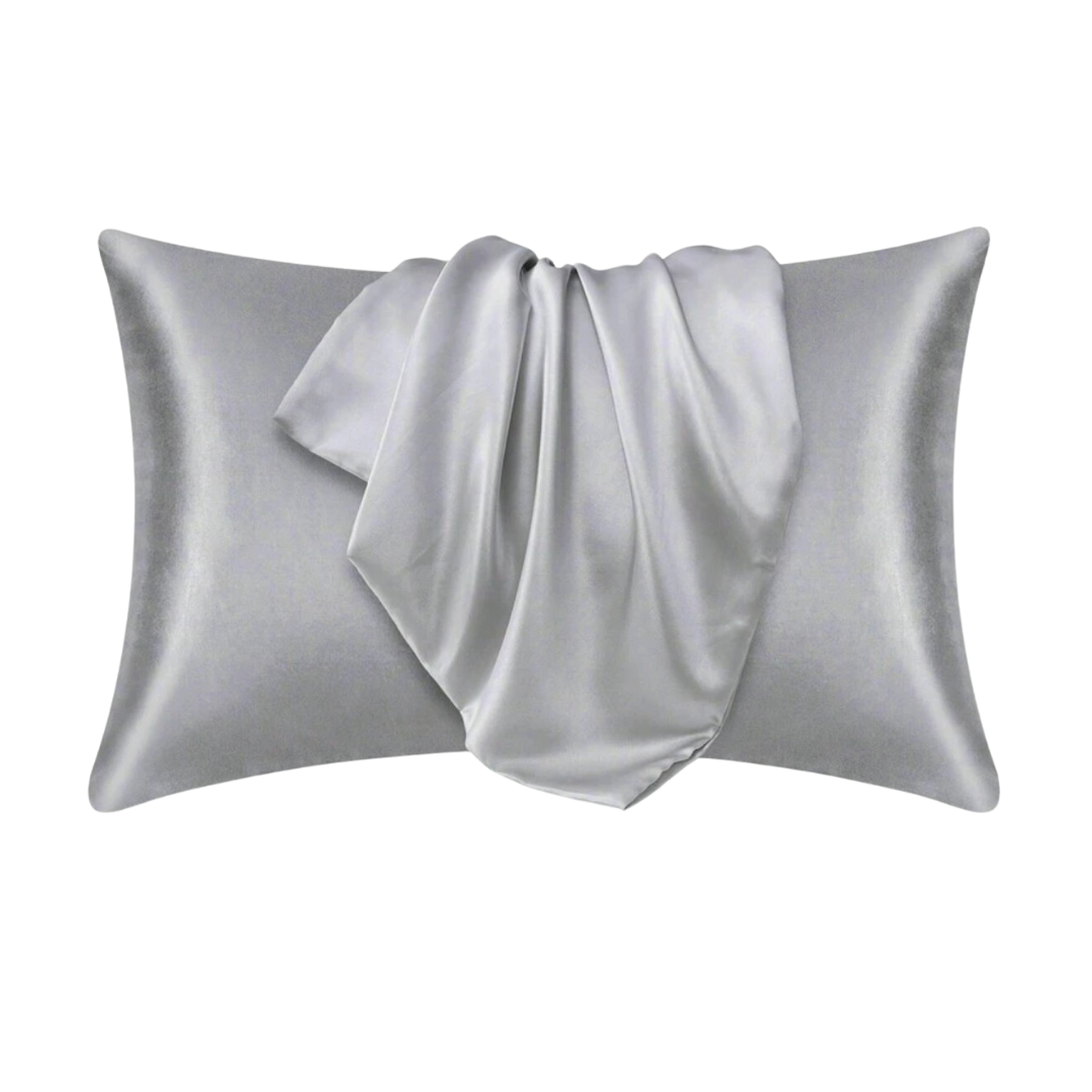 Silk Pillowcase Grau (51x76cm)