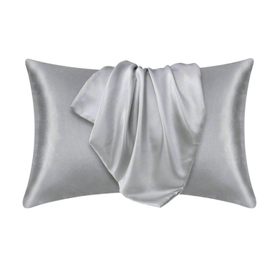 Silk Pillowcase Grau (51x76cm)