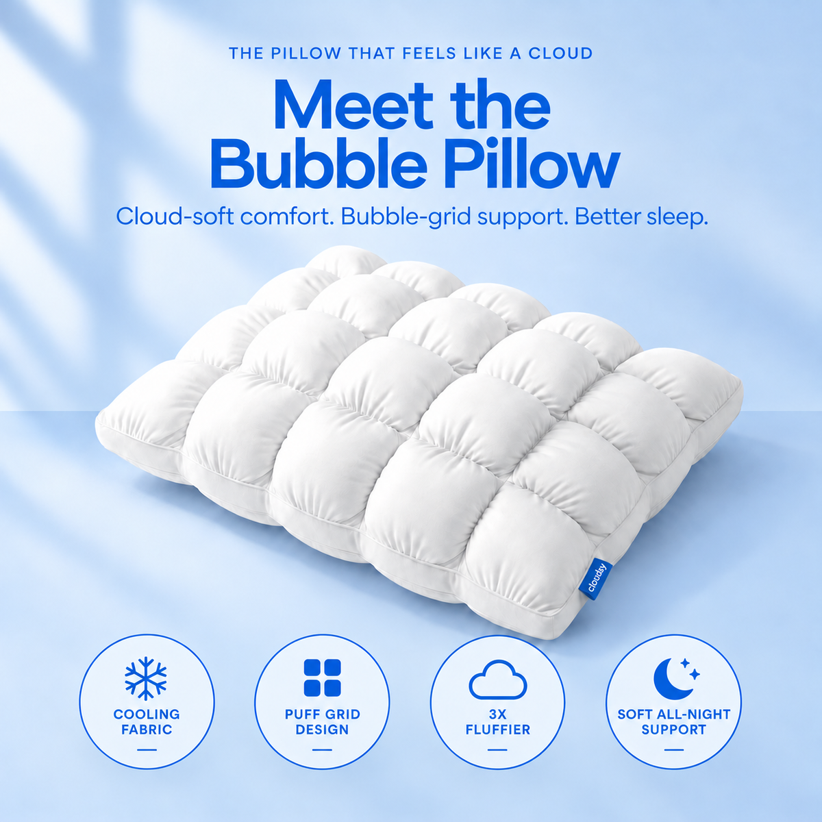 CloudBubble Pillow