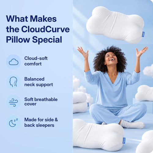 CloudCurve Pillow