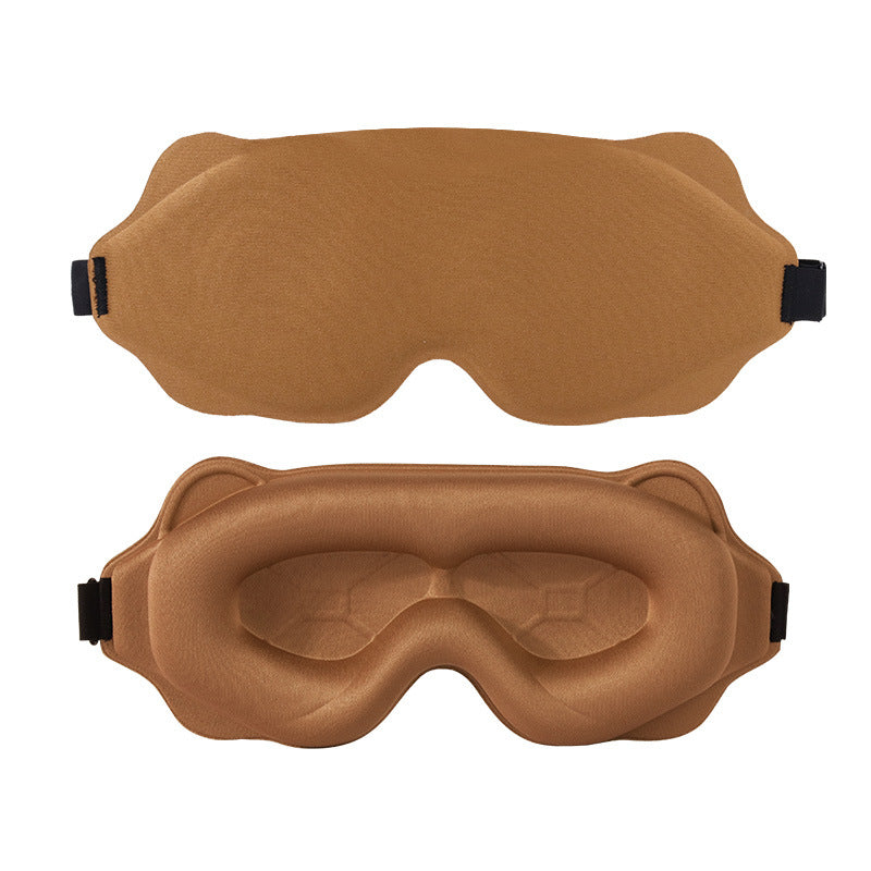 3D Slaapmasker Bruin