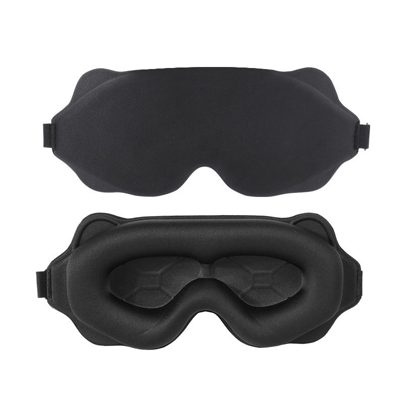 3D Sleep Mask Schwarz